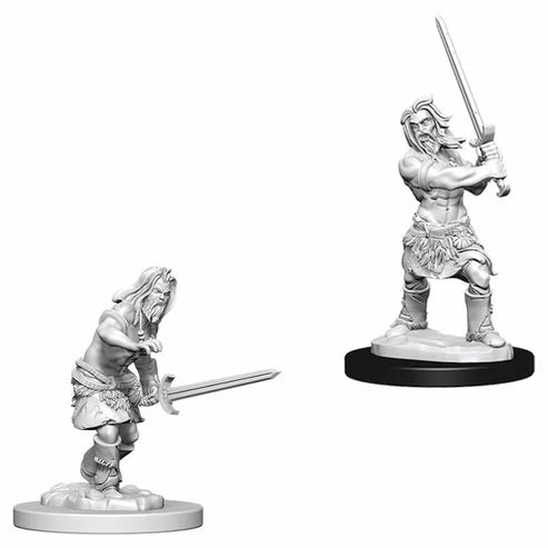Pathfinder Battles Miniatures: Male Human Barbarian