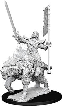 Pathfinder Battles Miniatures: Orc on Dire Wolf (2020)
