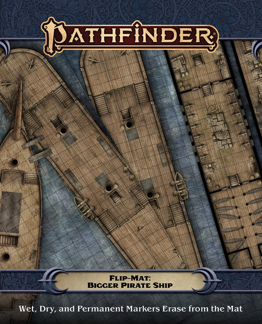 Pathfinder: Flip-Mat - Bigger Pirate Ship