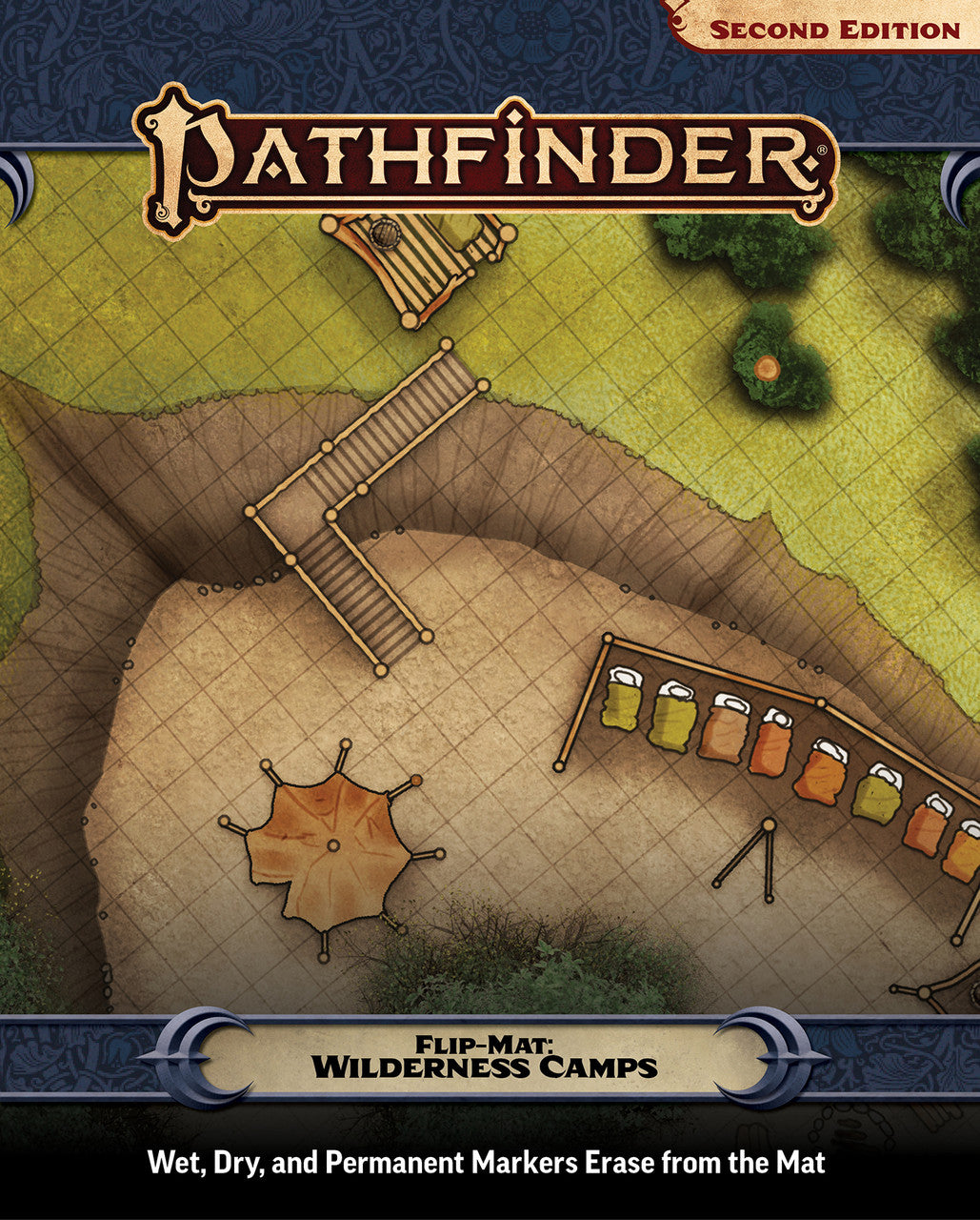 Pathfinder: Flip Mat - Wilderness Camps