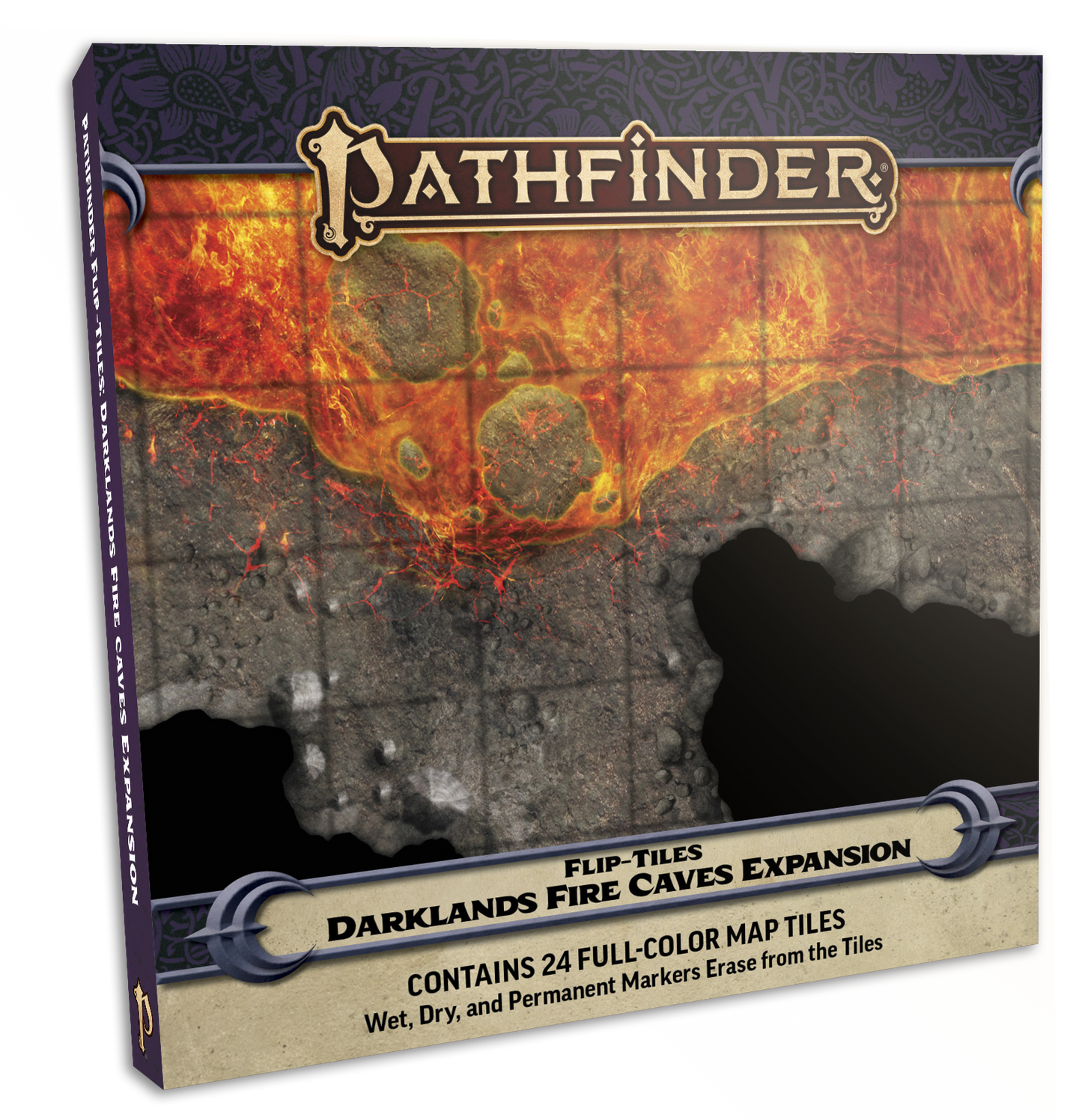 Pathfinder: Flip-Tiles - Darklands Fire Caves Expansion