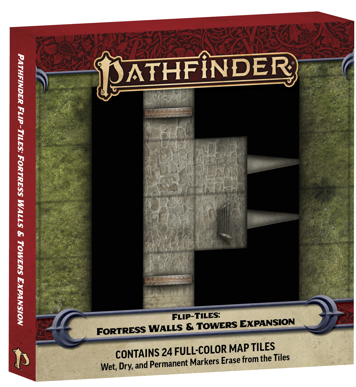 Pathfinder: Flip-Tiles - Fortress Walls & Towers Expansion