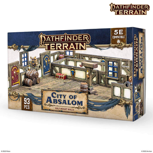 Pathfinder Terrain: City of Absalom - Half-Height Walls