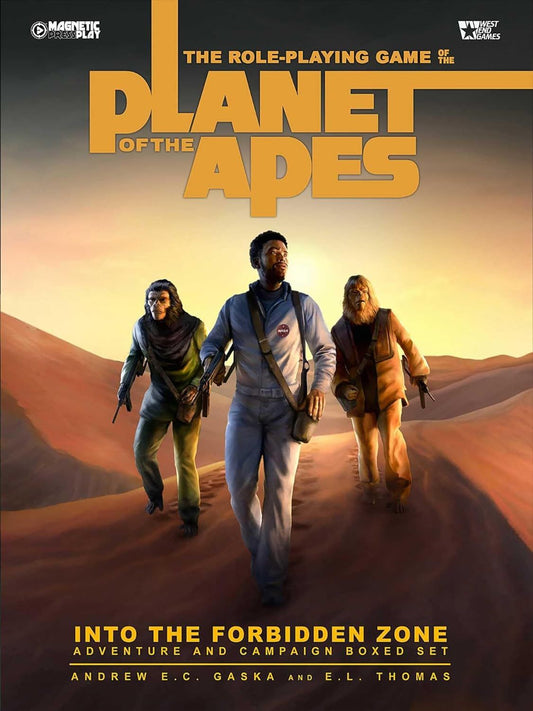 The Role-Playing Game of the Planet of the Apes: Into the Forbidden Zone Adventure & Campaign Boxed Set