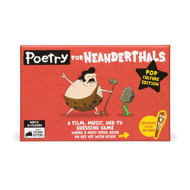 Poetry for Neanderthals: Pop Culture Edition