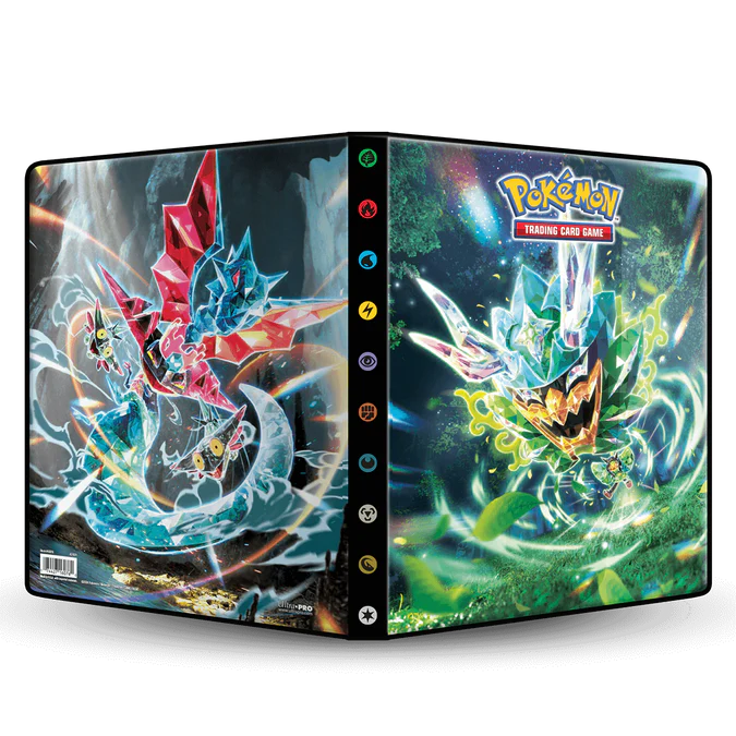 Pokemon Scarlet & Violet 6: 9-Pocket Folio - Terastallized Ogerpon & Dragpult