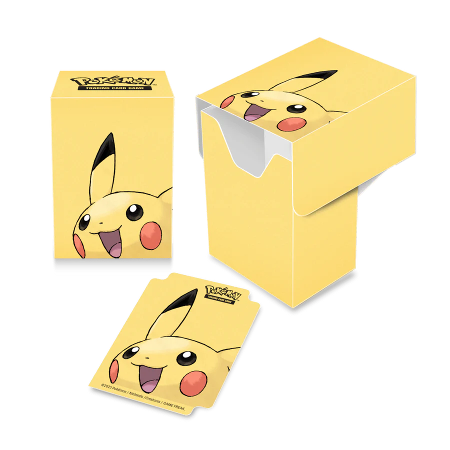 Pokemon Pikachu 2025 Deck Box