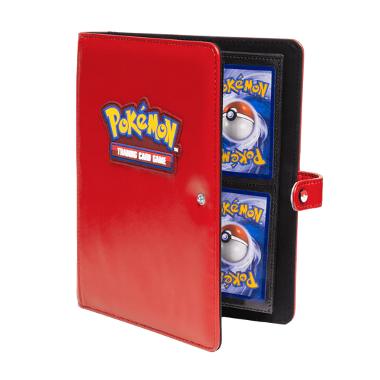 Pokemon Premium Red 4-Pocket Snap Binder