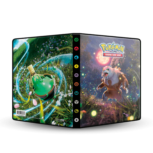 Pokemon Trading Card Game: Scarlet and Violet Bloodmoon (Ursaluna and Sinistcha) 4-Pocket Portfolio