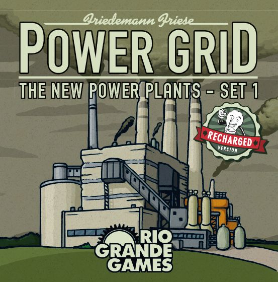 Power Grid (Recharged Edition): The New Power Plants – Set 1