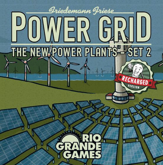 Power Grid (Recharged Edition): The New Power Plants – Set 2