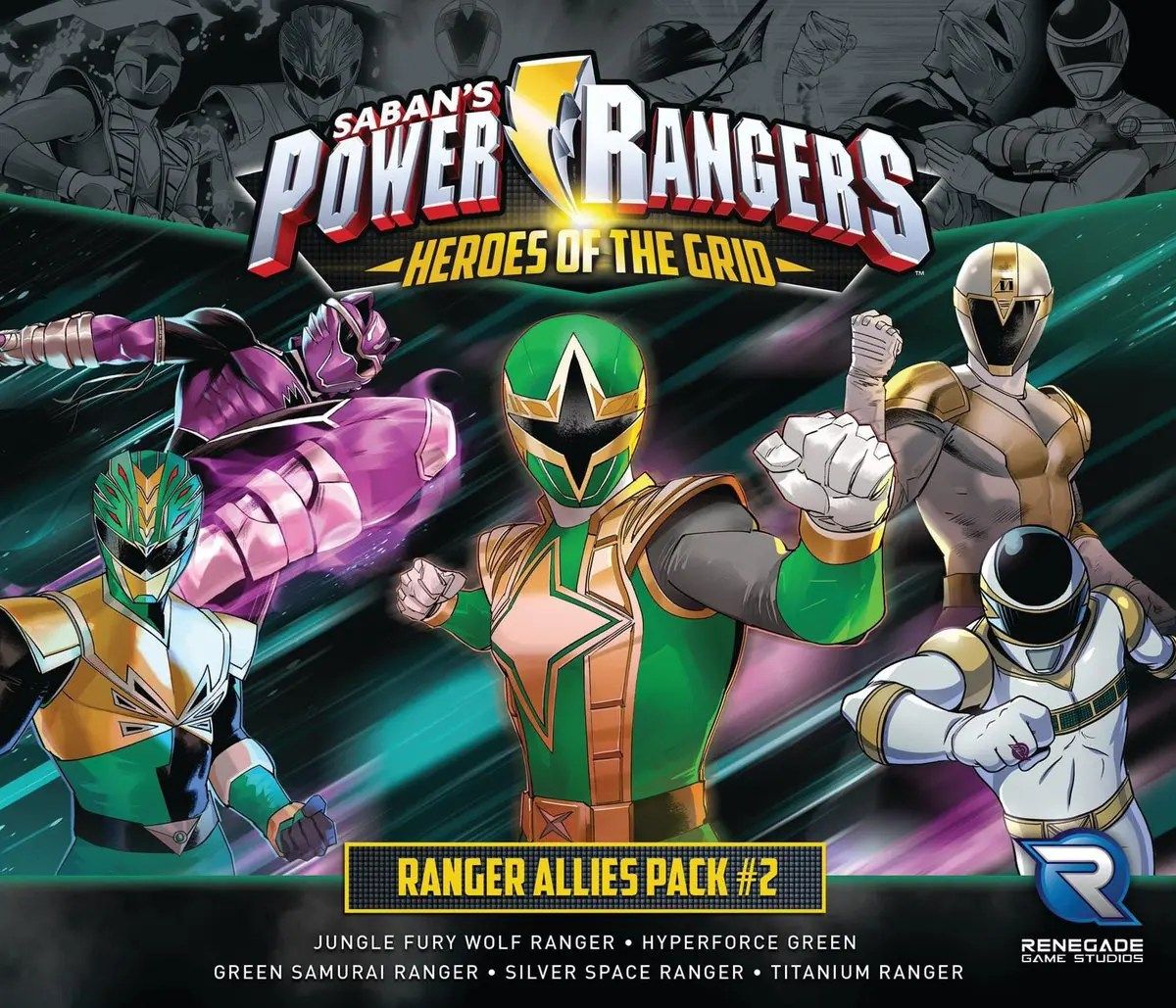 Power Rangers: Heroes of the Grid - Ranger Allies Pack #2