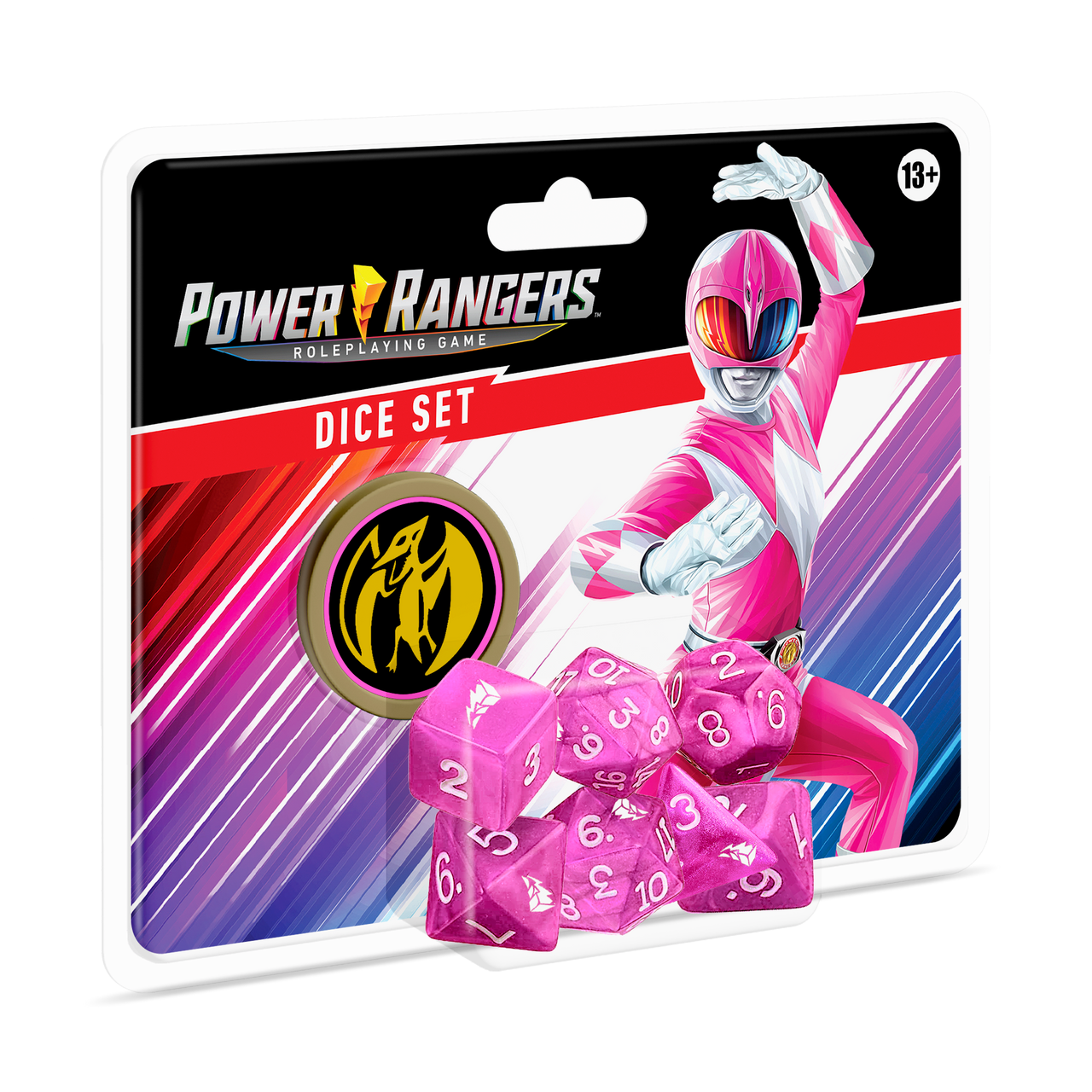 Power Rangers: The Roleplaying Game - Pink Dice Set