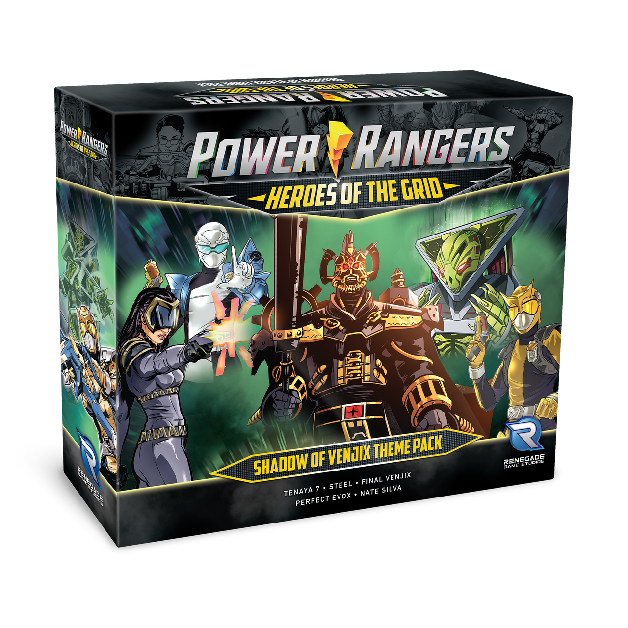 Power Rangers: Heroes of the Grid - Shadows of Venjix Theme Pack