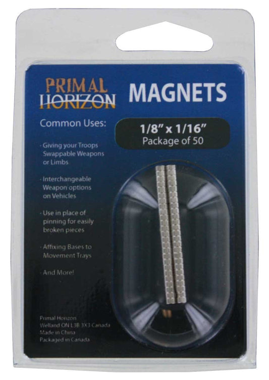 1/8" x 1/16" Magnets (50-pack)