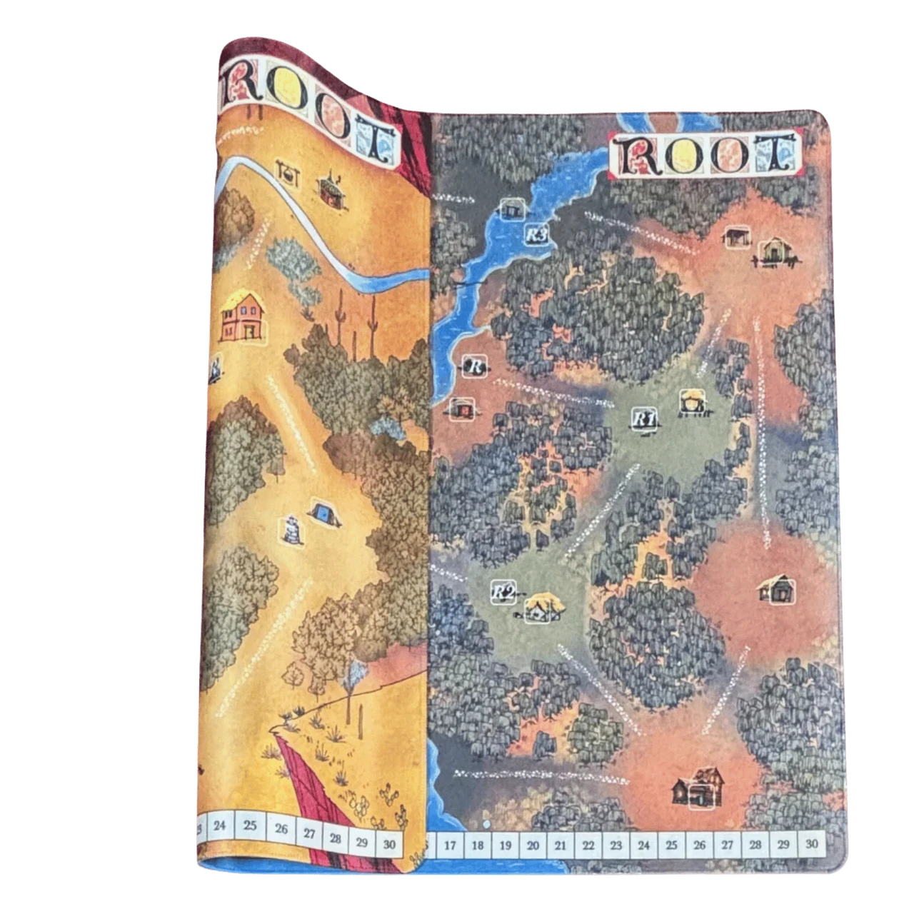Root: The Marsh and Gorge Playmat