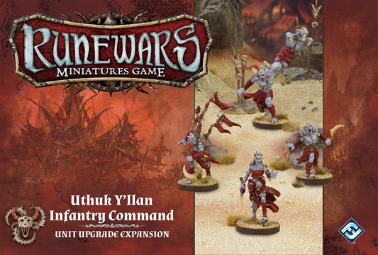 Runewars: Miniatures Game - Uthuk Y'llan Infantry Command