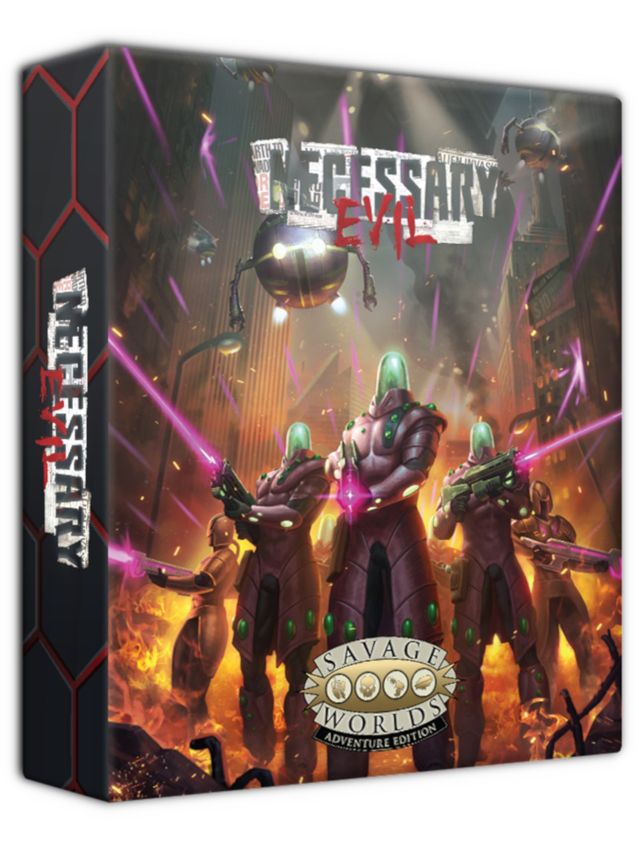 Necessary Evil: Boxed Set (Savage Worlds)
