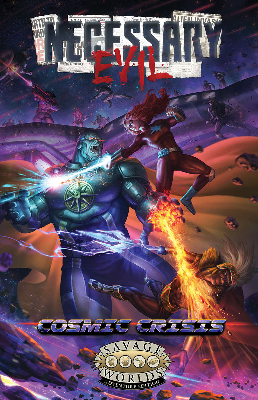 Necessary Evil: Cosmic Crisis (Savage Worlds)