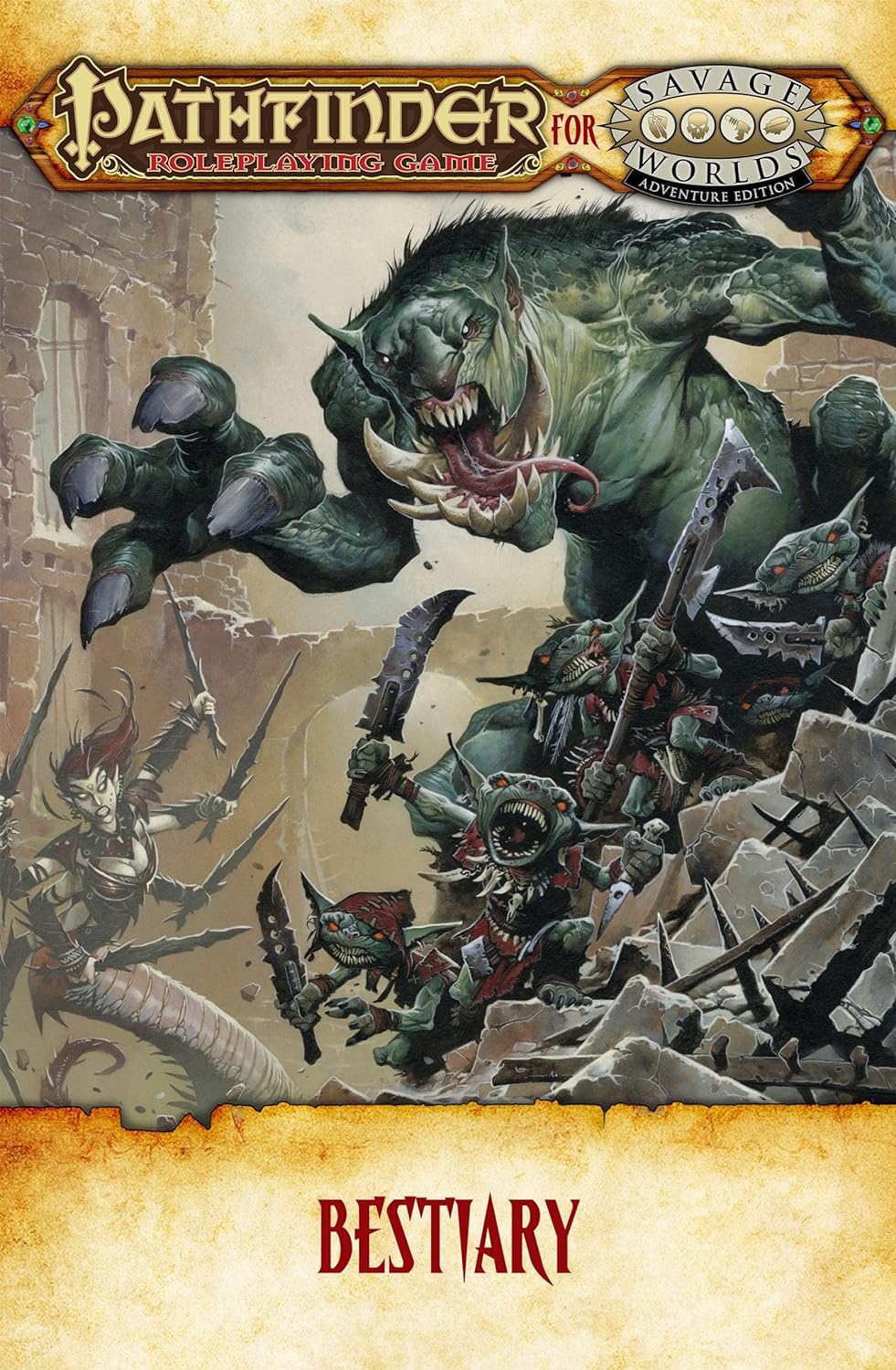 Savage Worlds: Pathfinder - Bestiary