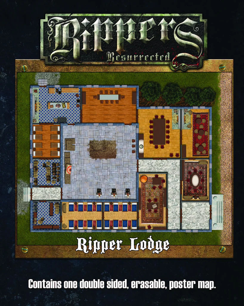 Savage Worlds: Rippers Resurrected - Ripper Lodge/World of the Rippers Maps