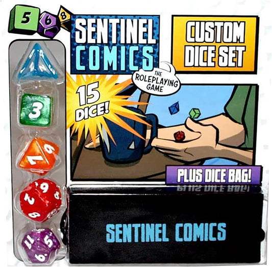 Sentinel Comics: The Roleplaying Game - Custom Dice Set