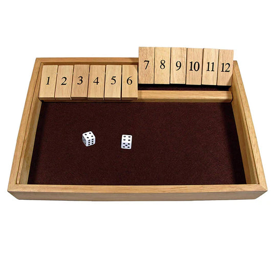 Shut the Box (13.5" Board - Natural Wood)
