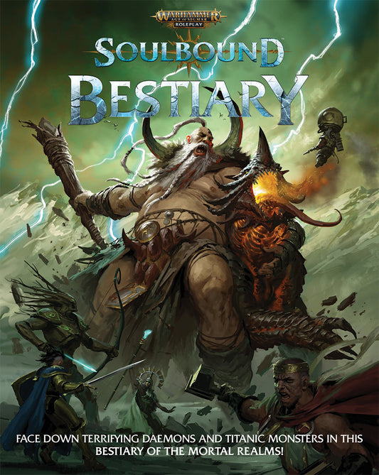 Warhammer: Age of Sigmar Roleplay - Soulbound: Bestiary (Hard Cover)