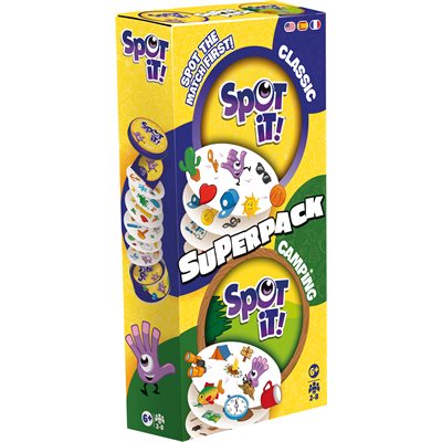 Spot It!: Super Pack - Classic / Camping