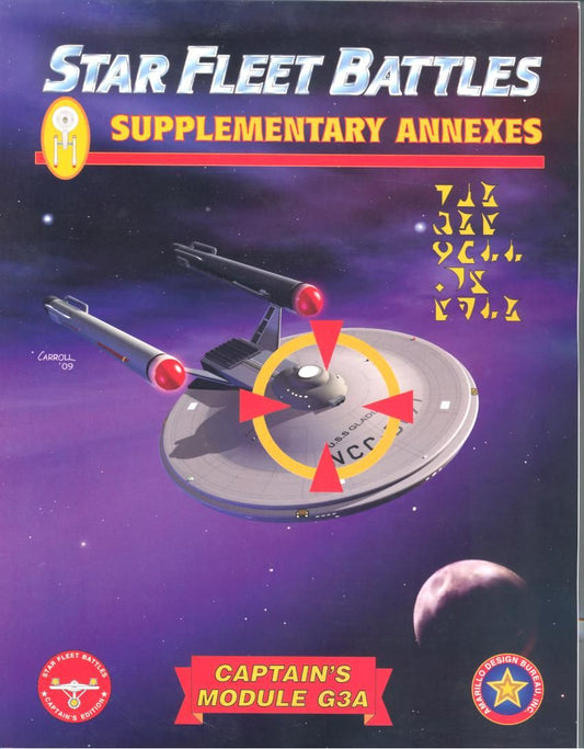 Star Fleet Battles: Supplementary Annexes (Captain's Module G3A)
