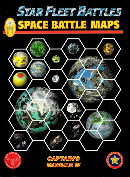Star Fleet Battles: Space Battle Maps (Captain's Module W)