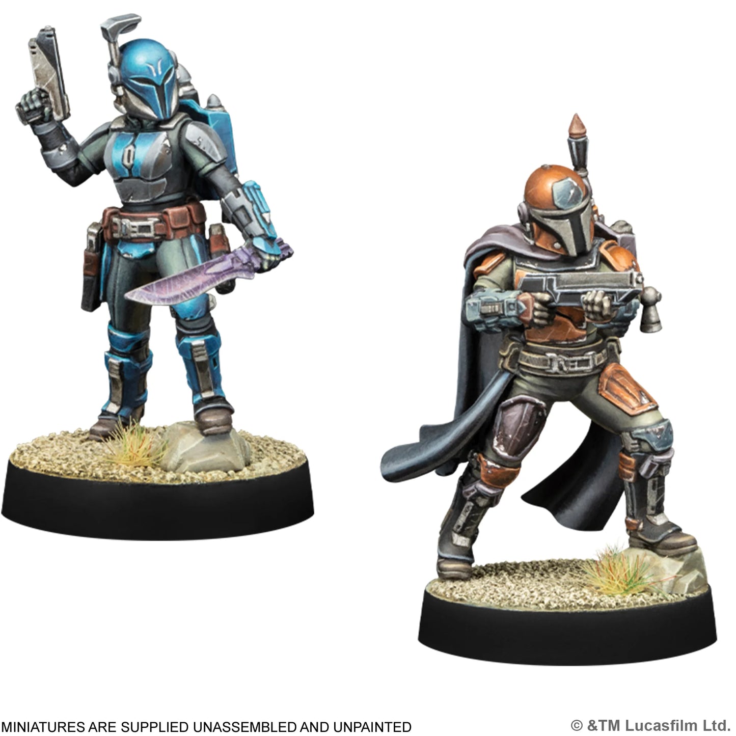 Star Wars: Legion - Customizable Mandalorian Leader & Hunter