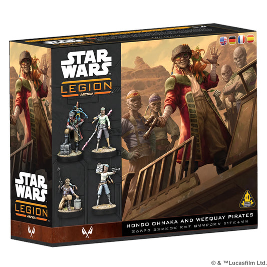 Star Wars Legion: Hondo Ohnaka and Weequay Pirates