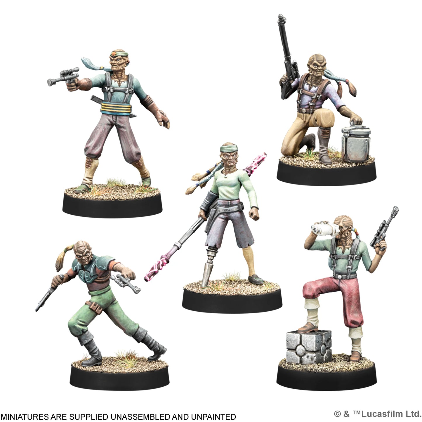 Star Wars Legion: Hondo Ohnaka and Weequay Pirates