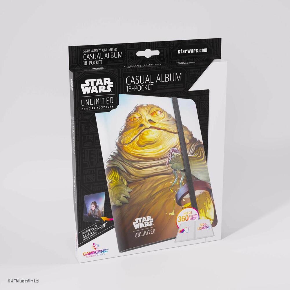 Star Wars: Unlimited - Casual Album 18-Pocket: Jabba the Hutt