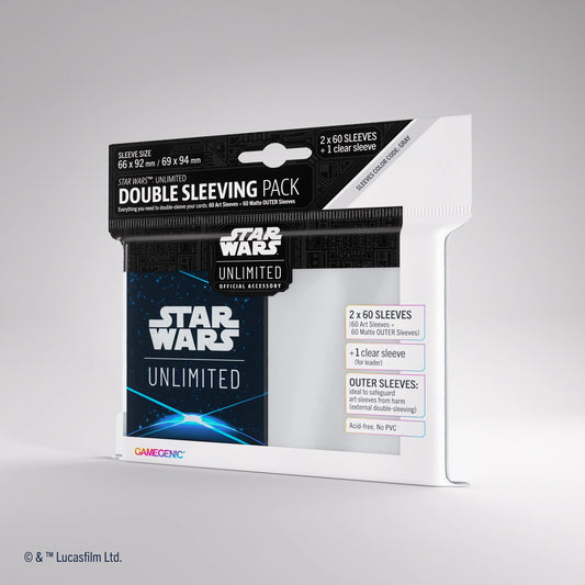 Star Wars: Unlimited - Card Back Blue Double Sleeves