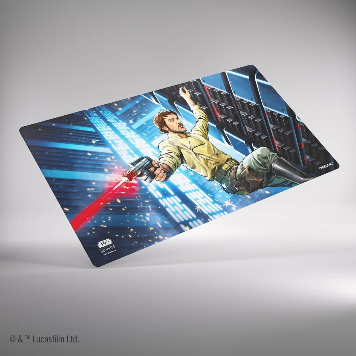 Star Wars Unlimited: Cassian Andor Stitched Playmat