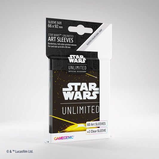 Star Wars: Unlimited - Card Back Yellow Sleeves
