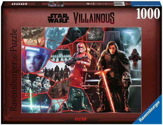 Star Wars Villainous 1000-Piece Puzzle: Kylo Ren