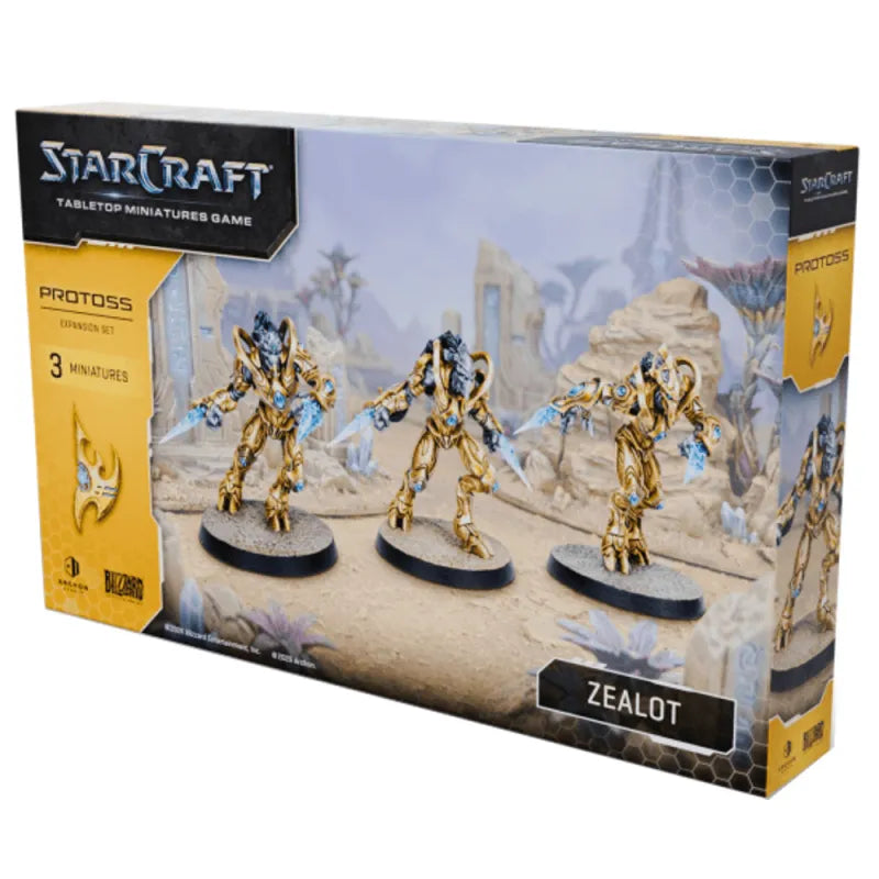 Starcraft: Tabletop Miniatures Game - Protoss Expansion Set: Zealot