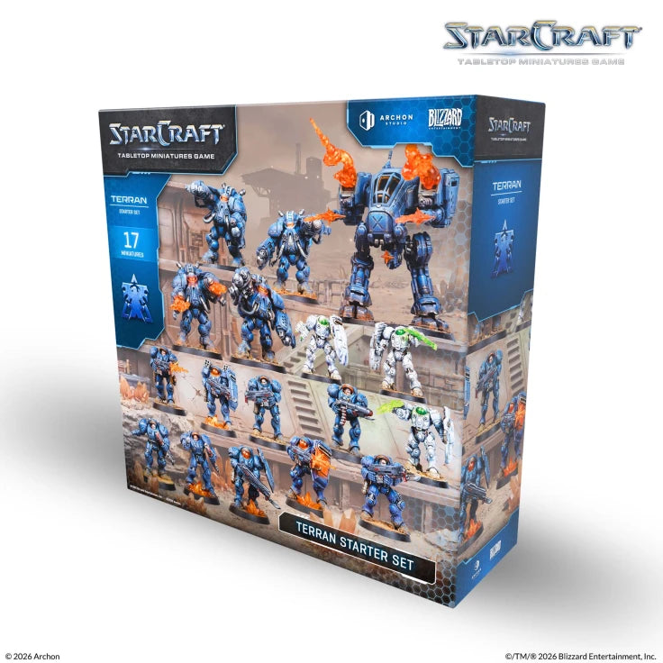 Starcraft: Tabletop Miniatures Game - Terran Starter Set