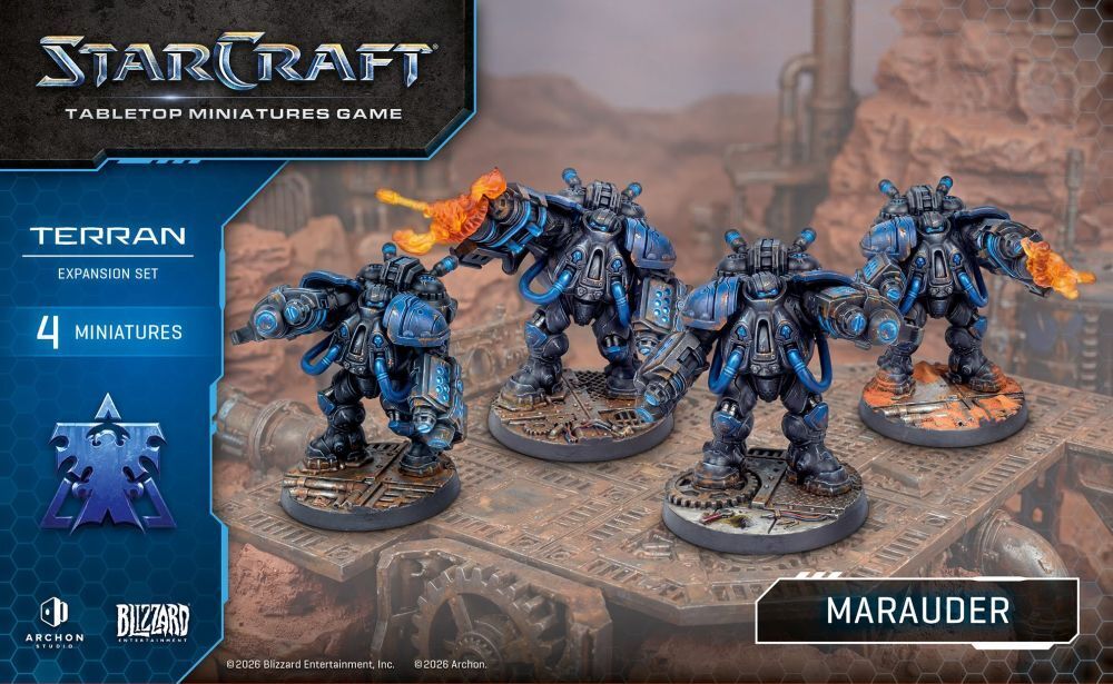 Starcraft: Tabletop Miniatures Game - Terran Expansion Set: Marauder