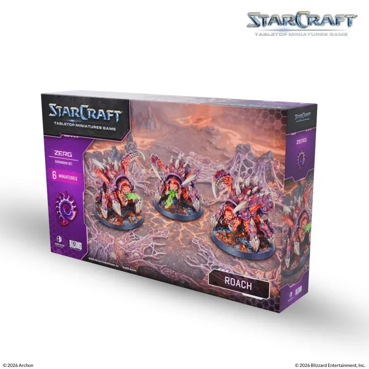 Starcraft: Tabletop Miniatures Game - Zerg Expansion Set: Roach