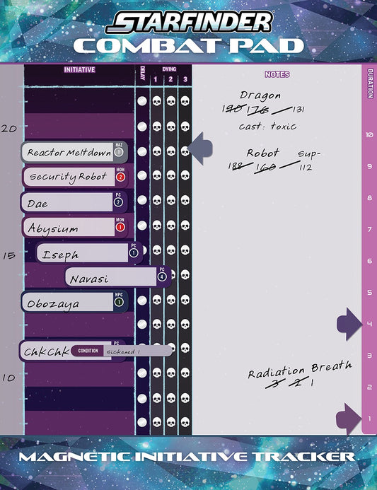 Starfinder Second Edition: Combat Pad