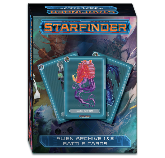 Starfinder: Alien Archive 1 & 2 Battle Cards