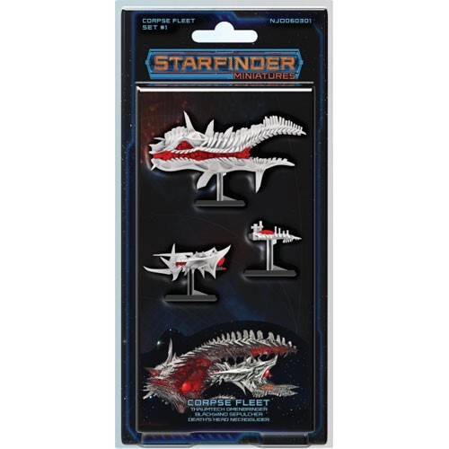 Starfinder Miniatures, Pre-Painted: Corpse Fleet #1