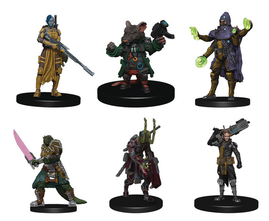 Starfinder Battles Miniatures, Pre-Painted: Galactic Heroes