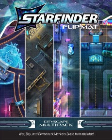 Starfinder: Flip-Mat - Cityscape Multi-Pack