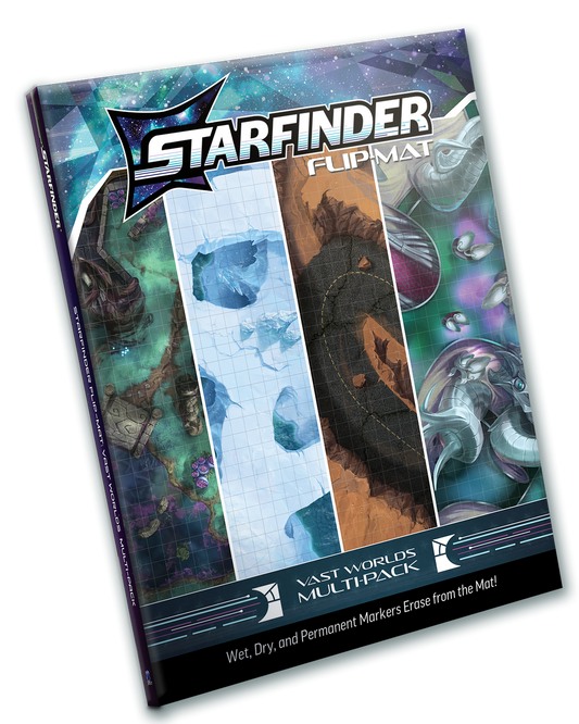 Starfinder: Flip Mat - Vast Worlds Multi Pack