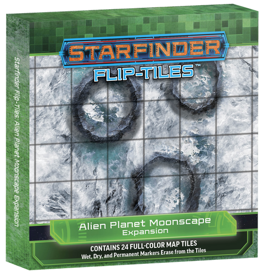 Starfinder: Flip-Tiles - Alien Planet Moonscape
